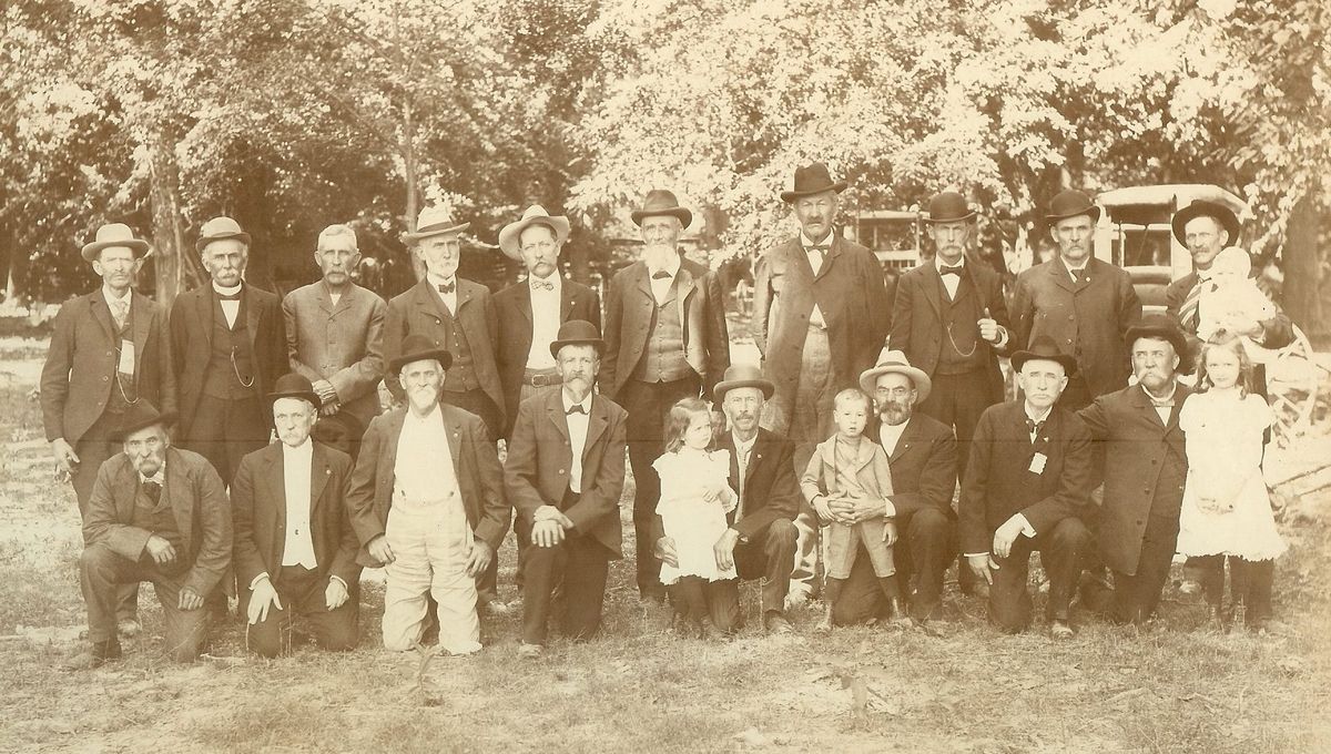 Antique family photo