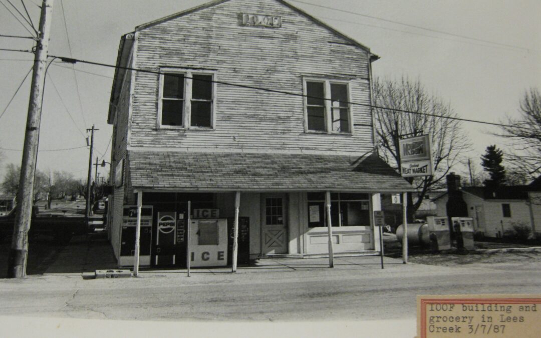 Throwback Thursday: Lees Creek Grocery/IOOF Follow Up